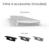 DLD Inline 6 Recessed Linear LED Profile - Next Day Delivery| Image:3