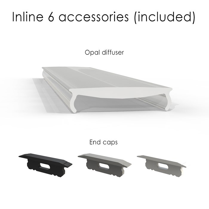 DLD Inline 6 Recessed Linear LED Profile - Next Day Delivery| Image:4