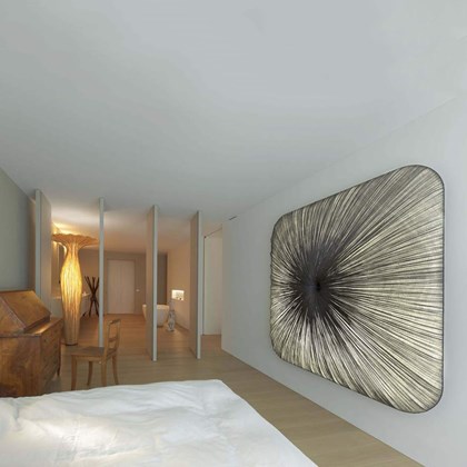 Aqua Creations Nara Rectangle LED Wall & Ceiling Light alternative image