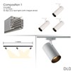 DLD Alps LED Surface Mounted Track System Package - Next Day Delivery| Image:2