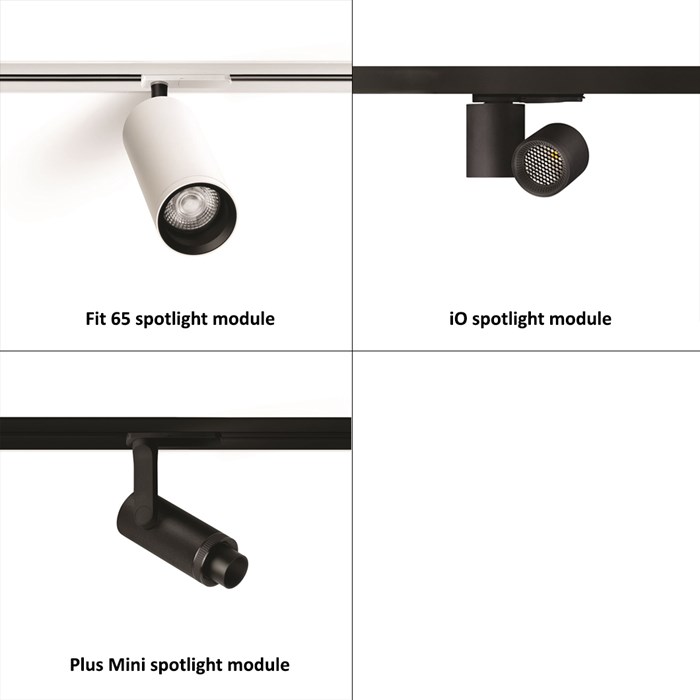 Arkoslight Linear 1L Surface Mounted 230V Modular Track System Components| Image:1