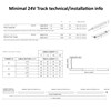 Arkoslight Linear 24V Minimal Surface Modular Track System Components| Image:3