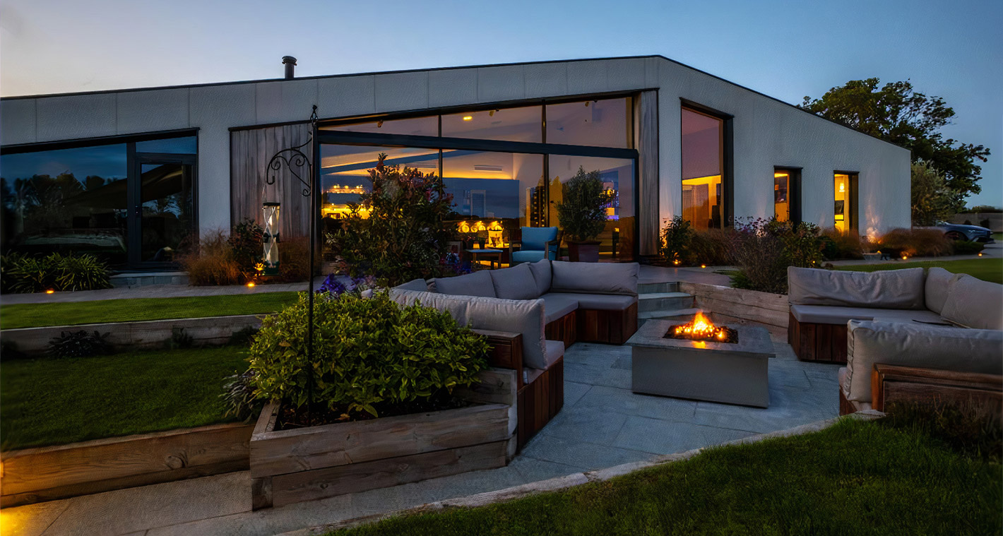 Lighting Design The Old Cow Shed Outdoor Garden