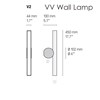CVL Luminaires Calé(e) LED Wall Light| Image:7