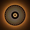 CVL Luminaires Earth Mandala LED Wall Light| Image:2