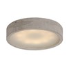 Loftlight Plan Concrete Round LED Ceiling Light| Image : 1