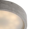 Loftlight Plan Concrete Round LED Ceiling Light| Image:0