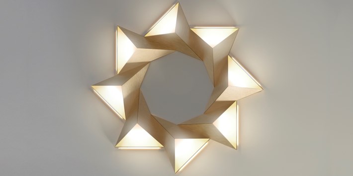 CVL Luminaires Tetra LED Wall & Ceiling Light| Image:7