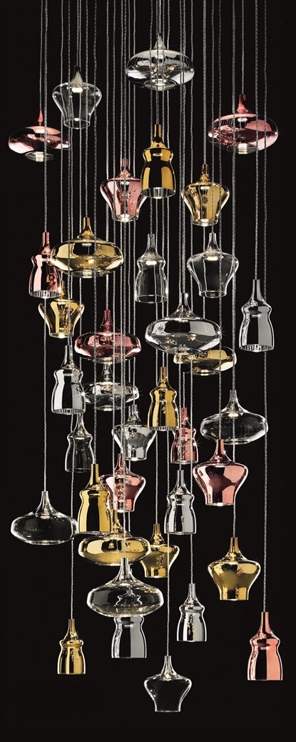 Lodes Nostalgia Glass LED Pendant| Image:0