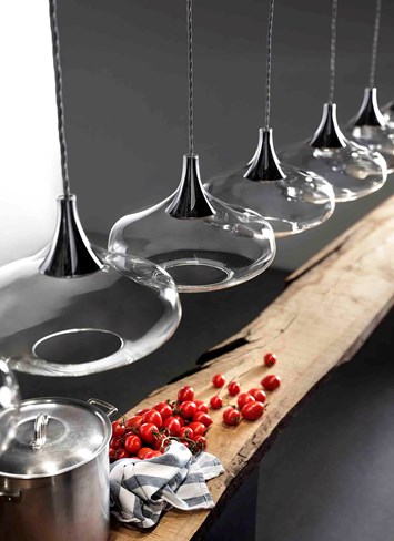Lodes Nostalgia Glass LED Pendant| Image:6