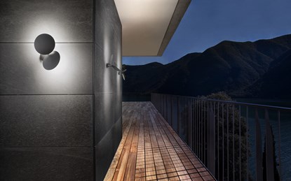 Lodes Puzzle Outdoor LED Wall Light| Image:9