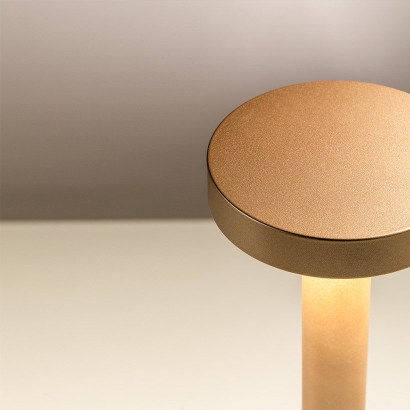 Davide Groppi Tetatet Portable Cordless LED Table Lamp| Image:10