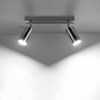 Raw Design Flex Adjustable Double Ceiling Spot Light| Image : 1