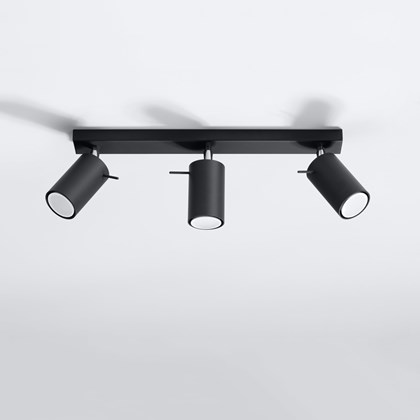 Raw Design Flex Adjustable Triple Ceiling Spot Light alternative image