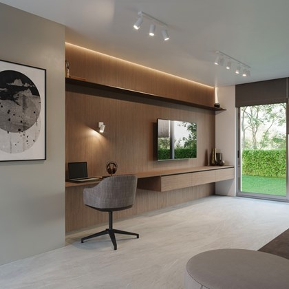 Raw Design Flex Adjustable Triple Ceiling Spot Light alternative image
