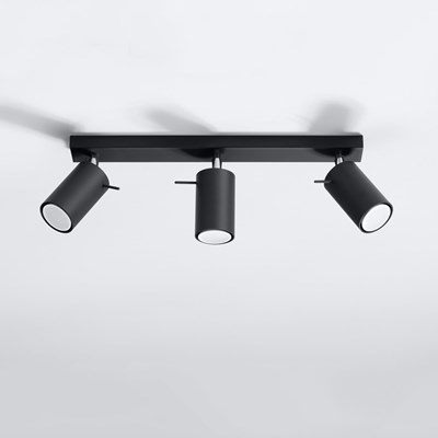 Raw Design Flex Adjustable Triple Ceiling Spot Light