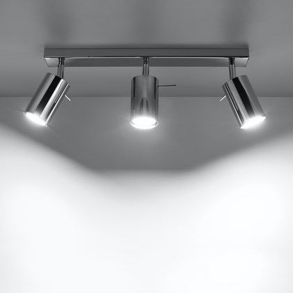 Raw Design Flex Adjustable Triple Ceiling Spot Light