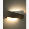 Raw Design Warp Ceramic Dual Emission Wall Light| Image:2