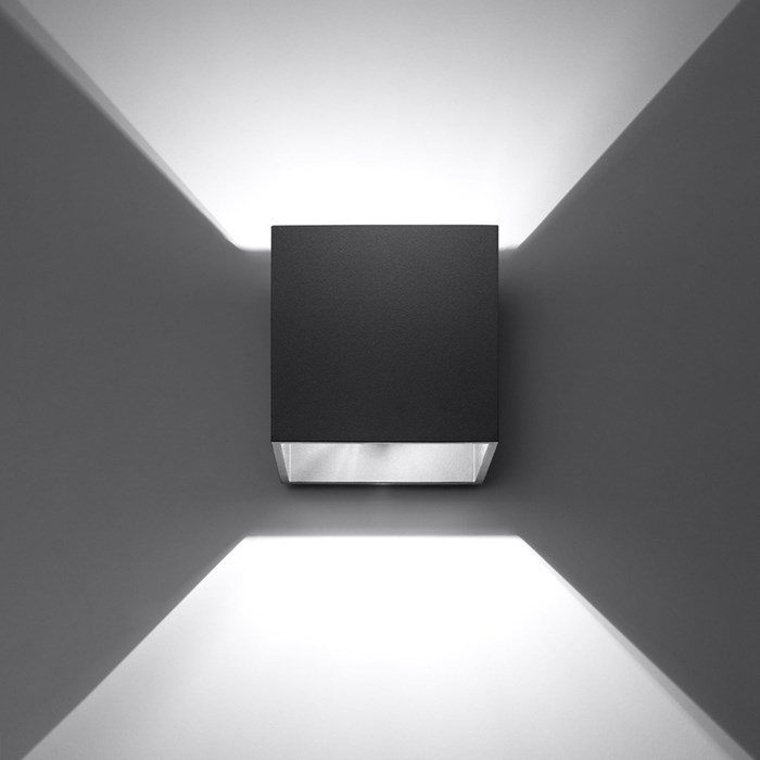 Raw Design Tetra Dual Emission Wall Light - Next Day Delivery| Image : 1