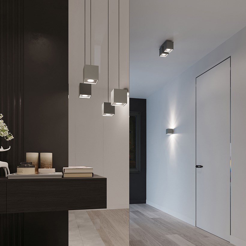 Raw Design Tetra Dual Emission Wall Light - Next Day Delivery| Image:8