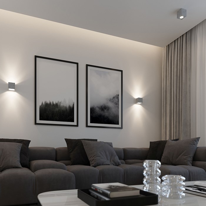 Raw Design Tetra Dual Emission Wall Light - Next Day Delivery| Image:18
