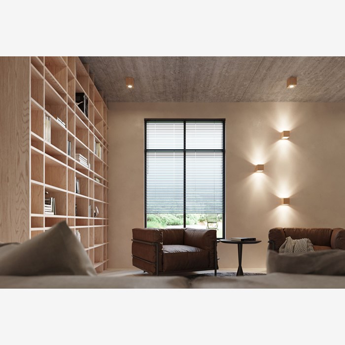 Raw Design Tetra Dual Emission Wall Light - Next Day Delivery| Image:22