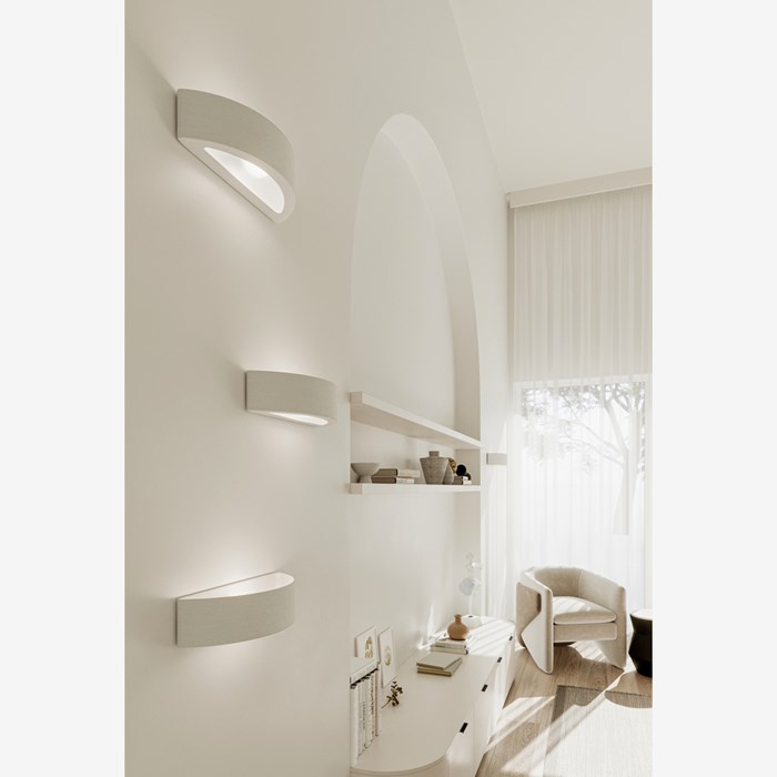 Raw Design Crescent Dual Emission Wall Light| Image:6