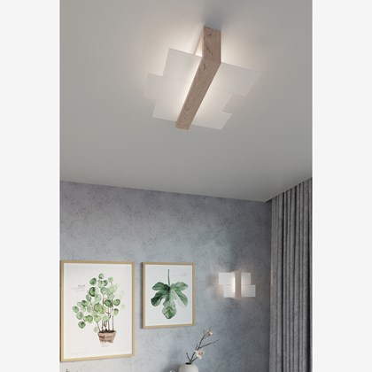 Raw Design Equilibrium Ceiling Light alternative image