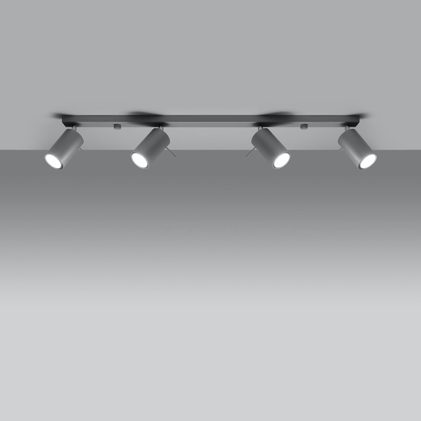 Raw Design Flex Adjustable Quadruple Linear Ceiling Spot Light| Image:10