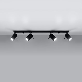 Raw Design Flex Adjustable Quadruple Linear Ceiling Spot Light