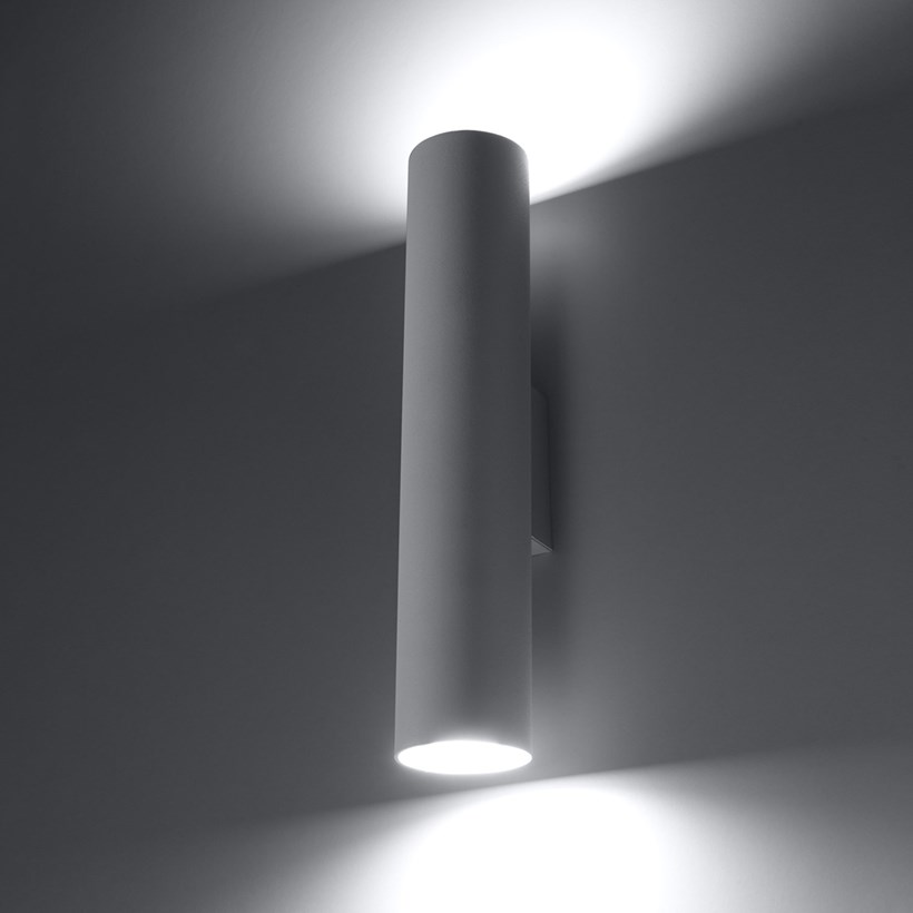 Raw Design Tube Monochrome Dual Emission Wall Light| Image:6