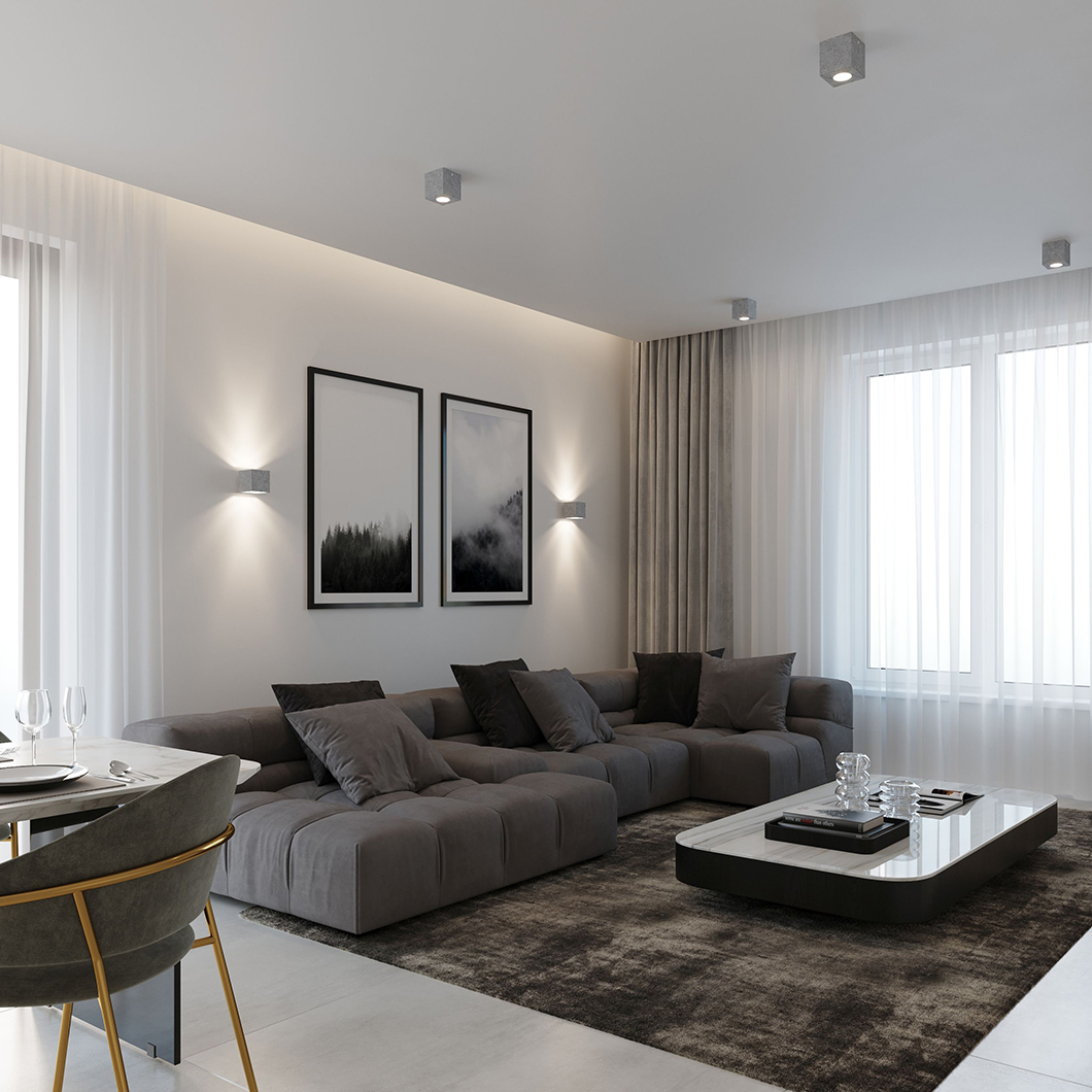 Grey living room ceiling light online