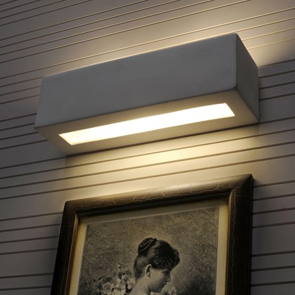 Raw Design Orthodoxx Ceramic Dual Emission Wall Light alternative image