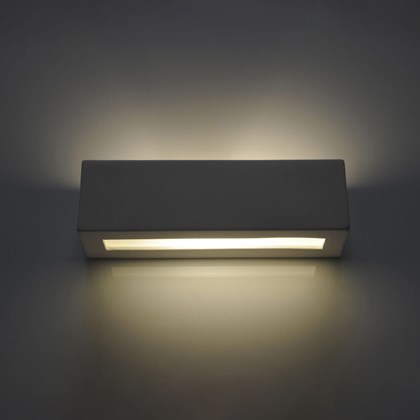 Raw Design Orthodoxx Ceramic Dual Emission Wall Light