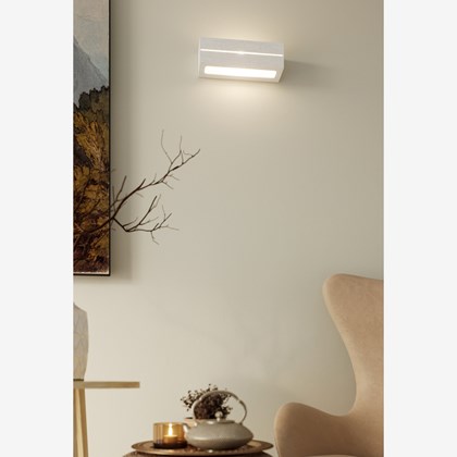 Raw Design Unorthodoxx Ceramic Dual Emission Wall Light alternative image