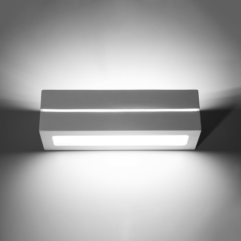 Raw Design Unorthodoxx Ceramic Dual Emission Wall Light| Image:3