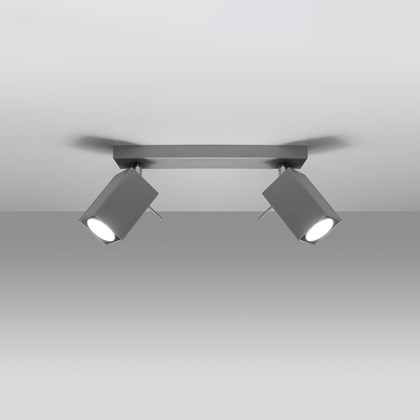 Raw Design District Adjustable Double Ceiling Spot Light alternative image