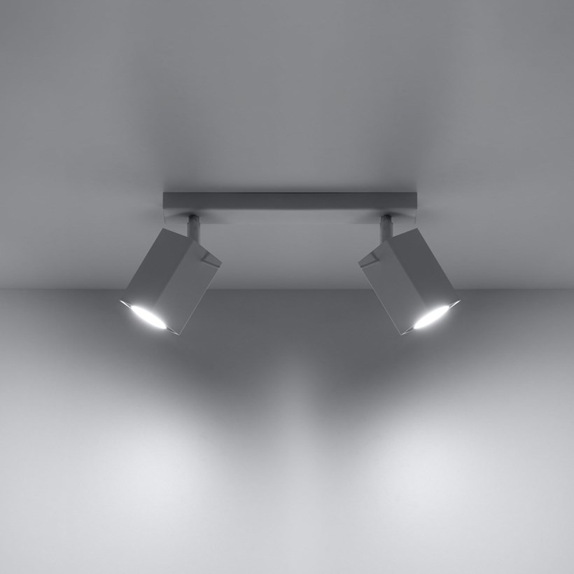 Raw Design District Adjustable Double Ceiling Spot Light| Image:5
