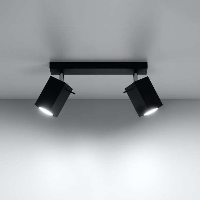 Raw Design District Adjustable Double Ceiling Spot Light| Image:2