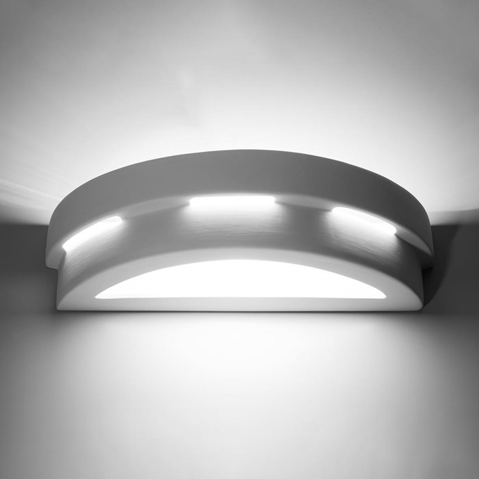 Raw Design Elevare Dual Emission Ceramic Wall Light| Image:1