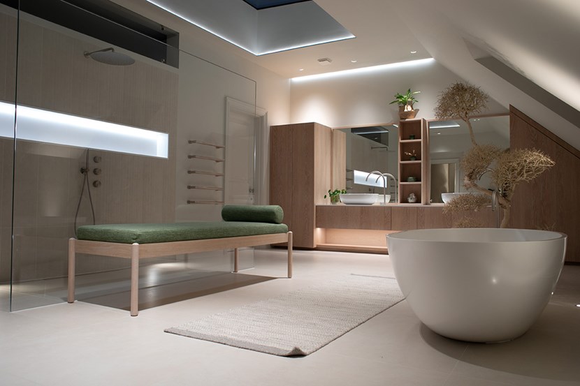 Lighting Design Pickwick indoor amazing contemporary spa bathroom & wetroom