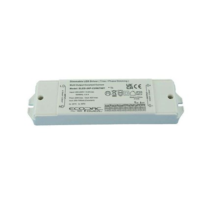 ELED-10P-C100/450T Constant Current 10W 100-450mA Multi-Current Mains Dimming Driver