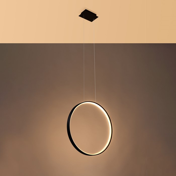 Raw Design Limitless Ring Vertical LED Pendant| Image : 1