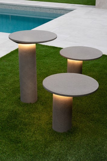 Dub Luce Eclisse LED Concrete IP66 Outdoor Furniture Table Lamp| Image:0