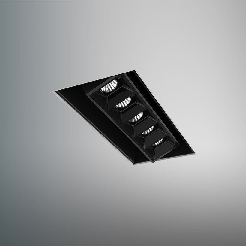 DLD Surf 5 LED Adjustable Plaster In Recessed Downlight - Next Day Delivery| Image:1
