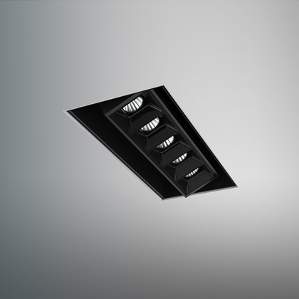 DLD Surf 5 LED Adjustable Plaster In Recessed Downlight alternative image
