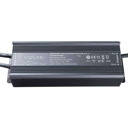 ELED-100-24D: Constant Voltage 100W 24V IP66 DALI Dimming Driver