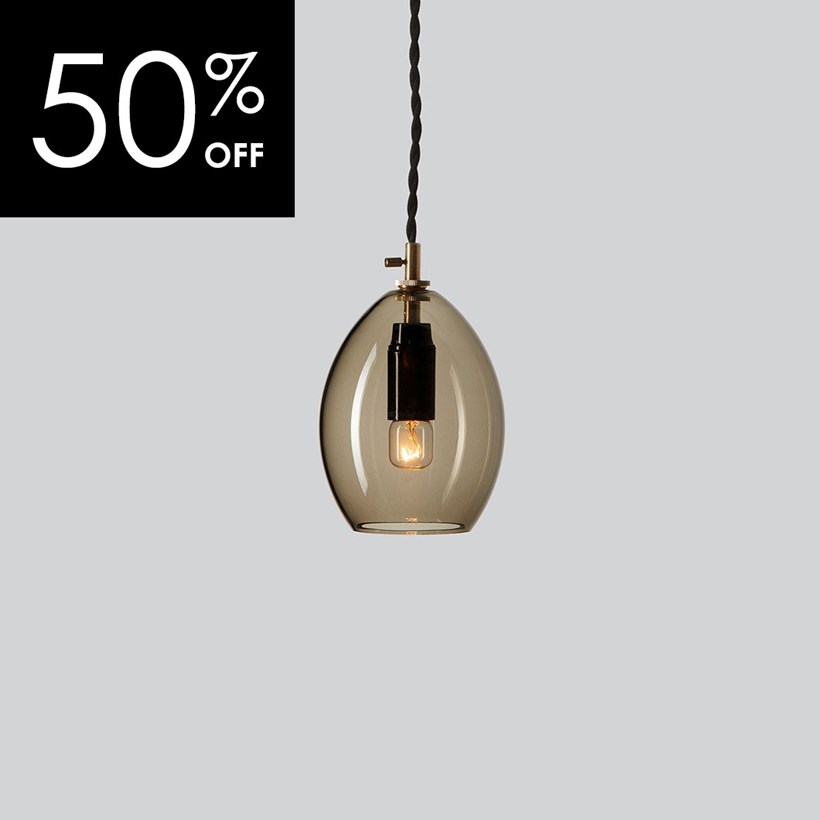 OUTLET Northern Unika Grey Small Pendant| Image : 1