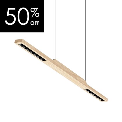 OUTLET Setup Lighting Wood Linear 70 Eco-Friendly LED Pendant