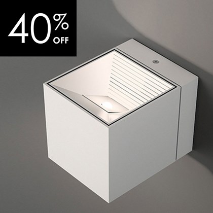 OUTLET Milan Iluminacion Dau LED Up & Down Aluminium Wall Light